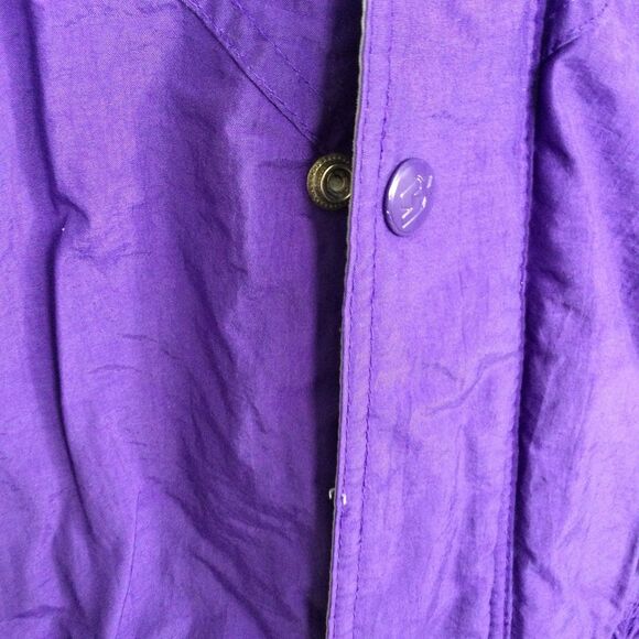 Starter Mens Kansas State Wildcats KSU Coat 90's Full Zip Vintage Purple Size M - Picture 13 of 16